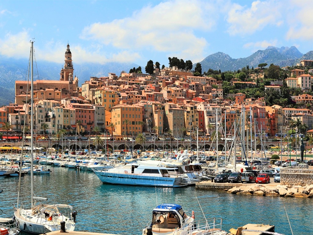 . La Côte d’Azur .