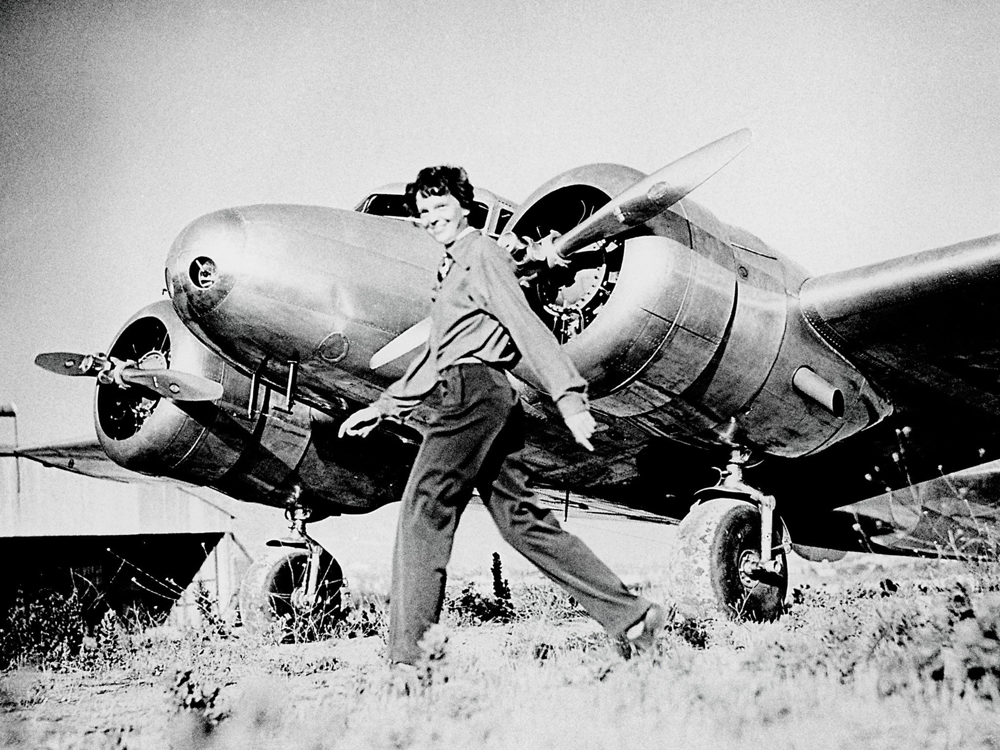 . Amelia Earhart .